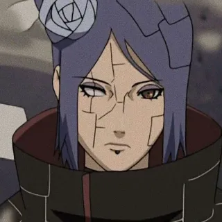 ❤️‍🔥 Konan Naruto Anime, Konan, Naruto, Akatsuki whatsapp sticker