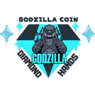 Godzilla Coin telegram stickers