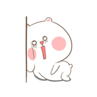 😓 cute, cartoon, bear, sad, crying, kawaii, sticker whatsapp sticker