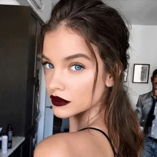 🐾 Barbara Palvin ผู้หญิง, นางแบบ, ความงาม, ภาพเหมือน, ผมสีน้ำตาลเข้ม, แต่งหน้า, ตาสีฟ้า telegram sticker