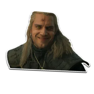 🙂 Geralt of Rivia The Witcher witcher, geralt, monsterjäger, netflix, fantasy, henry cavill telegram sticker