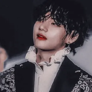 ▫️ V kpop, piosenkarz, idol, koreański, muzyka, męski, bts telegram sticker