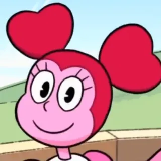 😄 Spinel Steven Universe cartoon, animated, pink, character, Spinel, Steven Universe whatsapp sticker