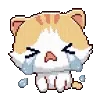 Pixel Cat (@ShoutoEmoji) telegram emojis ๐ญ