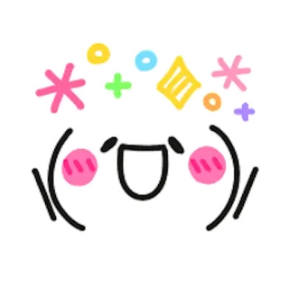 😄 mignon, paillettes, joyeux, emoji whatsapp sticker