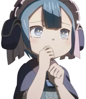 😨 Nanachi Made in Abyss Anime, Manga, Lindo, Triste, Niño whatsapp sticker