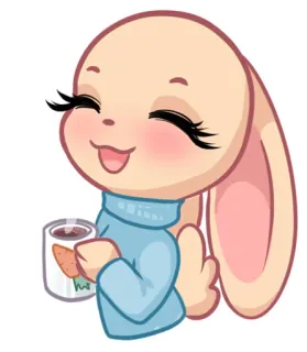 Rabbit🌸(@Valeria_Fills_Art) whatsapp stickers
