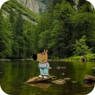 ⛰ telegram sticker
