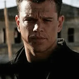 🥀 Jason Bourne Bourne matt damon, bourne, movie, film, spy, action telegram sticker