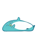 🤪 Kartun, Binatang, Karakter, Tidur, Berbaring, Lucu telegram sticker