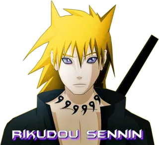 😐 RIKUDOU SENNIN whatsapp sticker