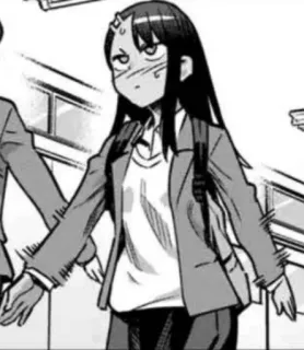 🥵 Nagatoro Don't Toy With Me, Miss Nagatoro Anime, Manga, Nagatoro, Charakter, Schule, Mädchen, Animation telegram sticker