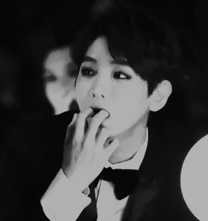 🌛 person, male, kpop, singer, man, portrait telegram sticker