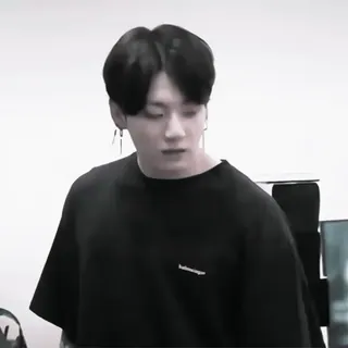 ✌ Jungkook K-pop, cantante, BTS, Jungkook, coreano, música telegram sticker
