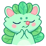 👏 น่ารัก, สัตว์, การ์ตูน, คาวาอิ, สัตว์เลี้ยง, สติกเกอร์ telegram sticker
