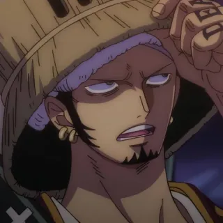 🫀 Trafalgar Law One Piece Anime, One Piece, Trafalgar Law, Charakter telegram sticker
