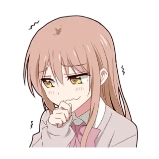 😭 anime, girl, sad, cute, cartoon, manga telegram sticker