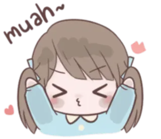 Chubby Girl [eng] @reilostickers telegram stickers