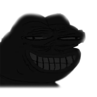 🤣 Pepe the Frog пепе, самодовольный, лягушка, интернет мем, мем telegram sticker