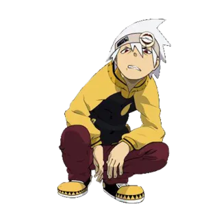 😒 Soul Eater Anime, Soul Eater, Dibujos animados, Personaje, Manga whatsapp sticker