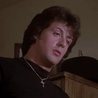 🌑 Rocky Balboa Rocky boxing, movie, sylvester stallone, actor, boxer telegram sticker