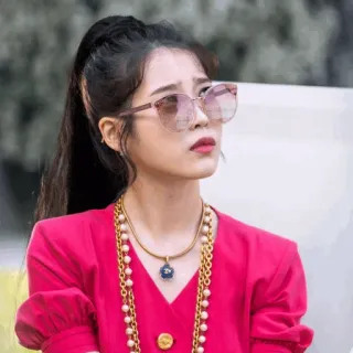 🌙 IU IU, K-Pop, Sängerin, Schauspielerin, Promi, Koreanisch telegram sticker