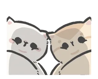 ⭐ dier, schattig, kawaii, beren, cartoon, sticker telegram sticker