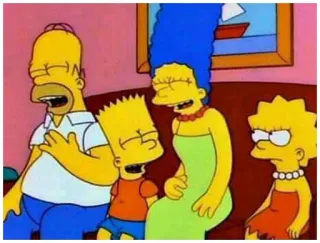 😂 Homer Simpson The Simpsons simpsons, cartoon, family, tv show, animated telegram sticker