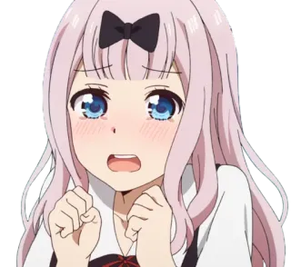 🥺 Chika Fujiwara Kaguya-sama: Love Is War Anime, Chika Fujiwara, Kawaii, Fofo, Garota, Kaguya-sama, Love is War telegram sticker