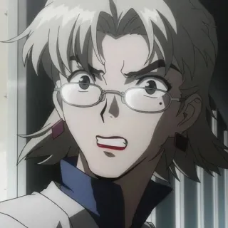 🤬 Misato Katsuragi Neon Genesis Evangelion Anime, Personaje, Mujer, Gafas, Misato Katsuragi, Neon Genesis Evangelion telegram sticker