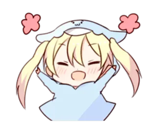 😄 アニメ, かわいい, マンガ, ステッカー, キャラクター, 可愛い telegram sticker