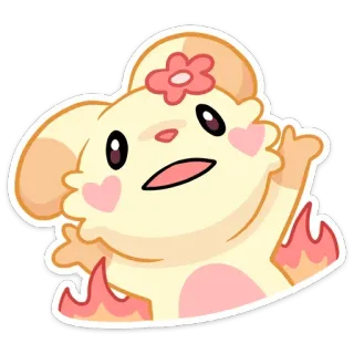 🔥 cartoon, animal, bear, sticker, cute, kawaii telegram sticker