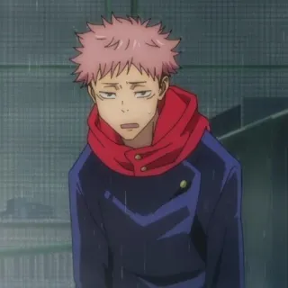 ➿ Yuji Itadori Jujutsu Kaisen Anime, Manga, Personnage, Yuji Itadori, Jujutsu Kaisen telegram sticker