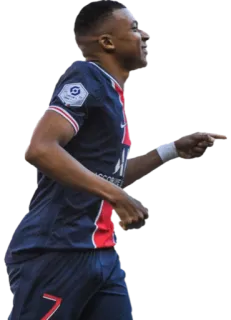 🇫🇷 Kylian Mbappé футбол, Мбаппе, ПСЖ, спортсмен, футбол, футболист telegram sticker