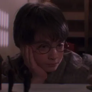 🦁 Harry Potter Harry Potter, niño, gafas, niño, magia, mago whatsapp sticker