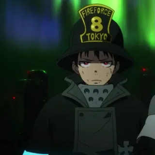 🔥 FIREFORCE
8
TOKYO Feuerwehrmann, Helm, Fire Force, Anime whatsapp sticker