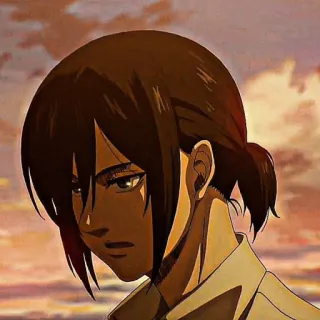 ❕ Eren Yeager Attack on Titan 动漫, 角色, 艾伦·耶格尔, 进击的巨人, 漫画 telegram sticker