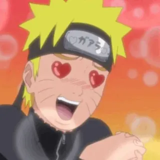 🦊 Naruto ガアラ Anime, Manga, Kreskówka, Fanart, Postać, Naruto telegram sticker
