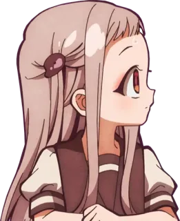 😳 Yashiro Nene Toilet-bound Hanako-kun Anime, Mignon, Fille, Manga telegram sticker