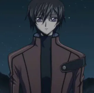 🥀 Lelouch Lamperouge Code Geass Anime, Personaggio, Lelouch, Code Geass whatsapp sticker