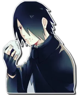 😳 Sasuke Uchiha Naruto Anime, Sasuke, Naruto, Postać, Uchiha, Ninja telegram sticker