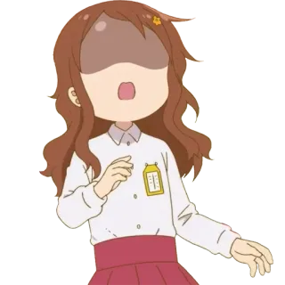 😵 Anime, Kawaii, Cartoni animati, Ragazza telegram sticker
