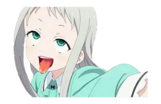 😝 anime, girl, cute, tongue, manga telegram sticker