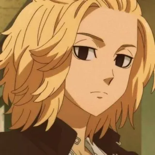 🧀 Mikey Tokyo Revengers Anime, Manga, Charakter, blond, Tokyo Revengers, Mikey telegram sticker
