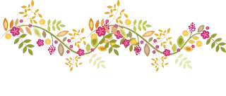 😮 floral, flower, leaves, nature, decorative, border whatsapp sticker