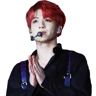 🙏 Jungkook Jungkook, BTS, K-Pop, Sänger, Musik telegram sticker