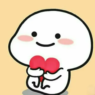 💗 süß, Liebe, Herz, Cartoon, kawaii telegram sticker