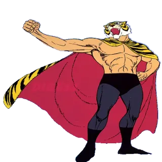 @STIKERFORALL TIGER MAN- L'UOMO TIGRE telegram stickers