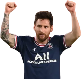 🙌 Lionel Messi サッカー, フットボール, アスリート, 選手, セレブレーション whatsapp sticker