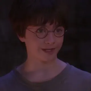 🦁 Harry Potter harry potter, daniel radcliffe, mago, magia, gafas, personaje whatsapp sticker